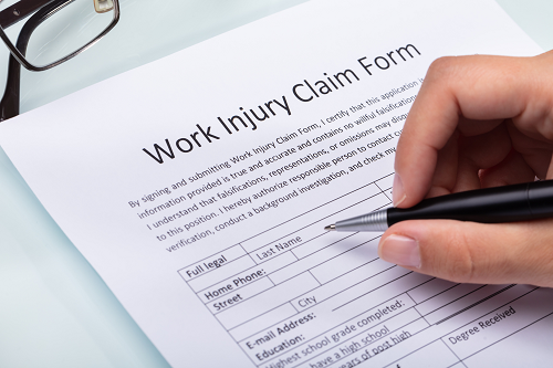 a work injury claim form