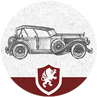vintage car icon
